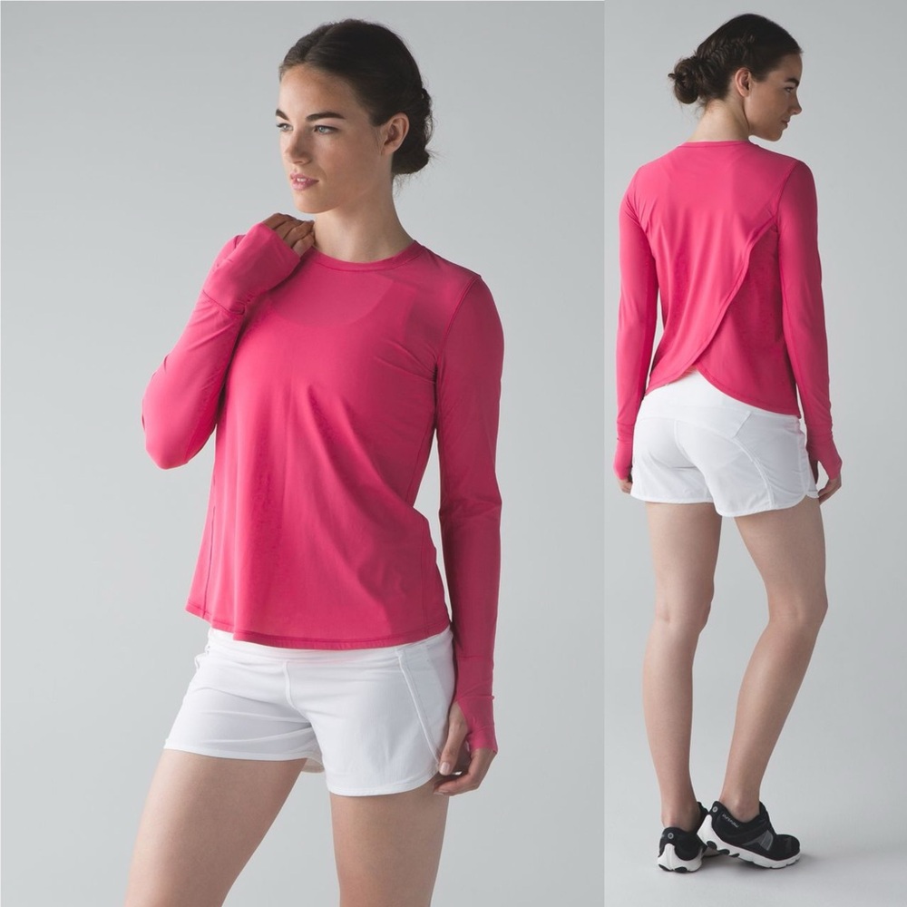 Lululemon Sunaway Runaway Top in Boom Juice